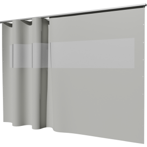 Vorhang aus LKW Plane Schiebeplane