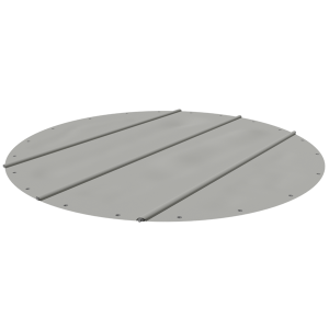 Poolabdeckung Rund